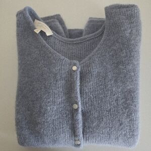 Sezane Gaspard Cardigan - Vintage Blue - Size S